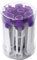 Ibili Set 10 Pinzas para Fondant, Stainless Steel, Morado, Centimeters