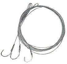 Behr Stahlvorfach-2501222 Grau 7x7 2/0er