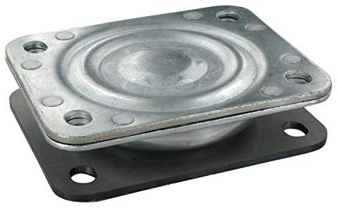 Rollentechnik Druckkugellager Drucklager Flanschlager NLV Platte 135X110 Drehteller Lochbild 105X75/80