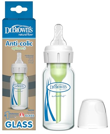 Dr. Brown's Options+ Anti-Colic 120ml Narrow Glass Bottle