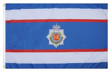 AZ FLAG Royal Corps of Transport of the British Army Flag 90x60 cm | Indoor and outdoor use RCT 2x3 ft decorative flag double stitched seams and reinforced edges with metal grommets