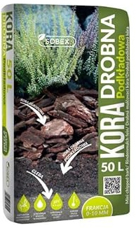 Trans - PAL Sac de paillis d'écorce de Paysage de 50 L adapté pour l'aménagement paysager et l'élimination des Mauvaises Herbes Aide à améliorer la Structure du Sol