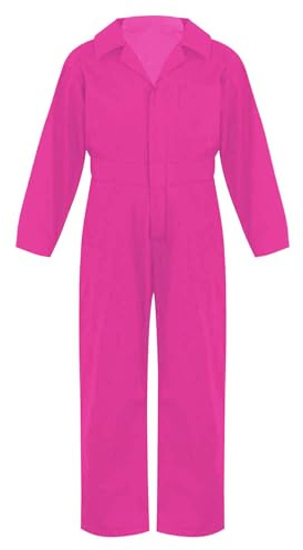 TTAO Barn arbetsoverall blåman skyddsoverall jumpsuit andas vår höst junior rallykombi fritidsoverall storlek 110–176