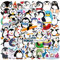 50PCS Pinguin-Aufkleber-Set, niedliche Dekoration, Geschenk für Kinder, geeignet für Sammelalbum, Skateboard, Auto, Gepäck, Computer
