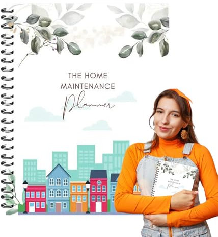 Haushaltsbuch zum Eintragen - Haushalts-Wartungsbuch | Monatliches Heimwerker-Buch | Übersichtliche Tabellenstruktur Mit Checkliste Für Wohnungshilfe | Hausmodernisierung Und Mietobjektverwaltung