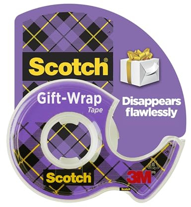 Scotch Gift-Wrap Tape, 3/4 x 650 in, 1 Dispenser/Pack (15)