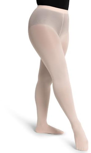 Capezio Women's Ultra Soft Low-Rise Transition Tights Ballet Pink, Small/Medium