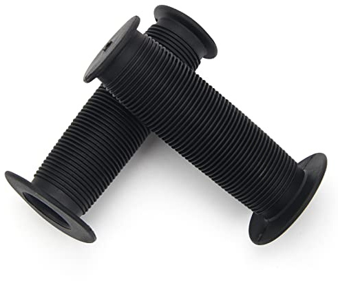 Coolrunner Mushroom Kid's Bike Grips - BMX/Toddler & Kid's Bikes, Boys & Girls (Black)