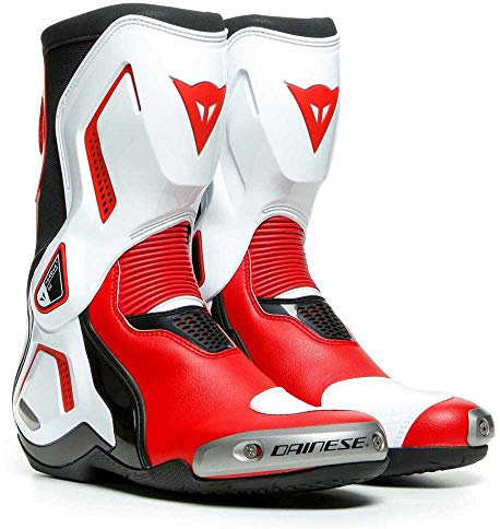 DAINESE Torque 3 Out Stivali da moto (Black/White/Red,42)