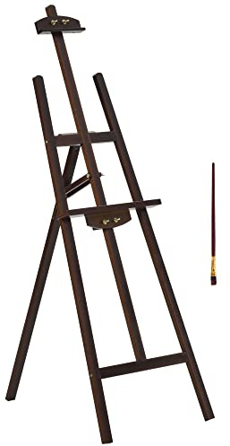 HOMCOM Chevalet d'artiste sur pieds dim. 51,5L x 71,5l x 134,5H cm inclinaison réglable 90° max. bois de pin