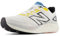 New Balance Fresh Foam 680 V8 Herren-Laufschuh, Weiß/Schwarz/Ginger Lemon, 41.5 EU