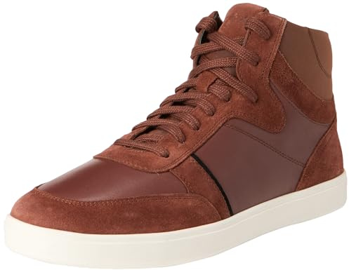 Geox Men's U Avola B Sneaker, Browncotto, 43 EU