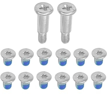 Gintai Kit Vis pour Dell XPS 7590 9550 9560 9570 Precision 5510 5520 5530 5540 châssis Ordinateur Portable Housse de Base Fixation pour Fond d'ordinateur vis de Remplacement pour PC Portable Screws