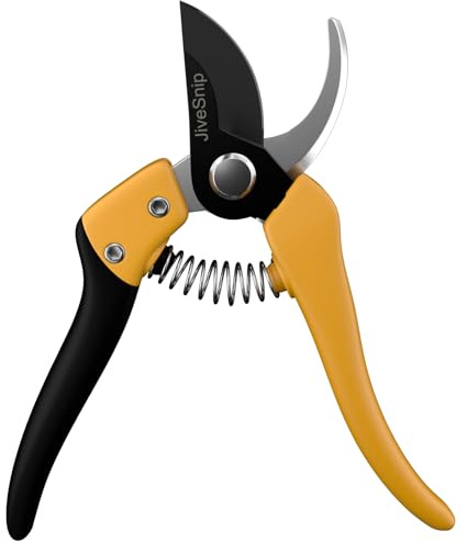 JiveSnip Tijeras de Podar SK4, Tijeras de Podar Profesionales de Bypass Para Plantas, Setos y Flores