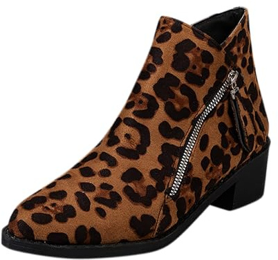 Bottines d'hiver Suff décontractées et confortables pour le quotidien, la ville, les loisirs, le travail, les voyages, semelle robuste à enfiler, antidérapantes, chaudes, doublées, polyvalentes