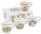 Könitz Becher, Porzellan, weiß, 4 Stück (1er Pack), 4