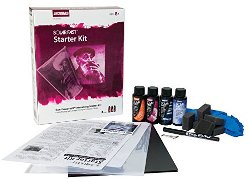 Jacquard SolarFast Kit, Papier-Leinen-Stoff, Baumwolle, Mehrfarbig