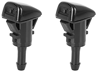 X AUTOHAUX 2pcs Buse de Lave-Glace Pare-Brise pour Jeep Patriot 2008-2016 Jet de Pulvérisateur Essuie-Glace 05303834AB