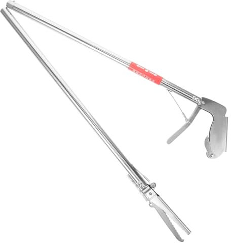 BESTonZON Edelstahl Schlangenfängerklammer Schlangenklemme Greifer Werkzeug Fangclip Outdoor Zubehör