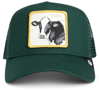 Goorin Bros. Trucker Cap Cash Cow Guard Dunkelgrün, Size:OneSize
