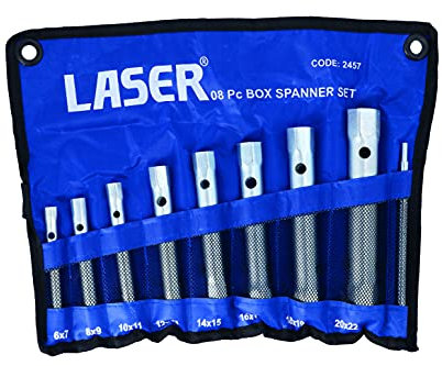 Laser 2457 Box Spanner Set 8pc
