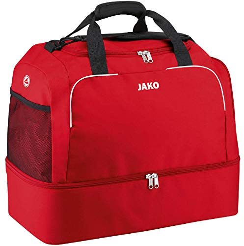 JAKO Sporttasche Classico mit Bodenfach, 38 cm, 23 L, Rot