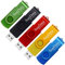 SunData 5 Stück 32GB USB-Sticks USB 2.0 Speicherstick Thumb Drives Memory Sticks Rotate Metall (5 Mischfarben: Schwarz, Blau, Grün, Rot, Gold)