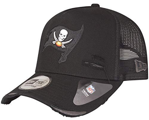 New Era Mesh Trucker Cap - Distressed Tampa Bay Buccaneers