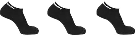 Salomon Flow Low 3-pack Chaussettes unisexes randonnée marche running course, Excellente tenue, Confort et protection, Amorti