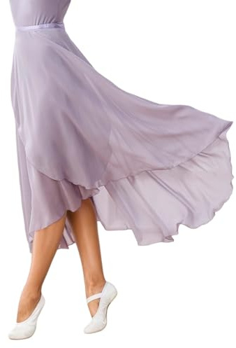 2026 Jupe de danse longue transparente pour femme
