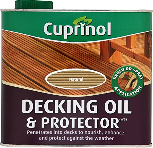 New 2017 Cuprinol UV Guard Decking Oil Natural 2.5L