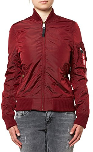Alpha Industries MA-1 TT Wmn Bomberjacke für Damen Burgundy