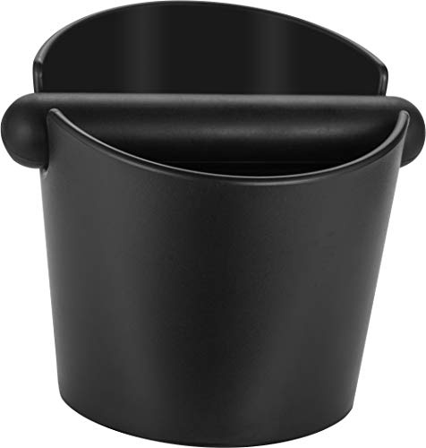 APTSPADE Kaffe knackbox gummi, kaffe knock box behållare, kaffe knackbox liten, espresso kaffe knock box