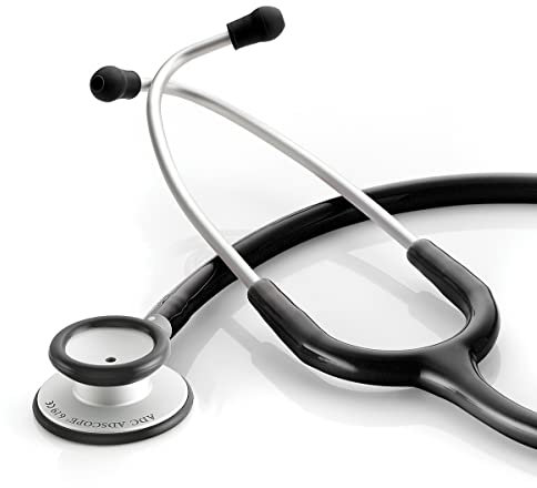 ADC Adscope 619 - Stetoscopio clinico ultraleggero - Nero