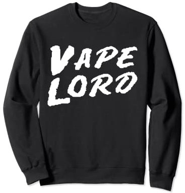Vape Lord Lustiger Vaping Pen Raucherentwöhnung Vape Lord Meme Sweatshirt