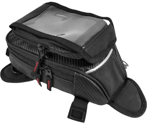 Borsa da serbatoio per moto, magnetica, impermeabile, borsa per sellino magnetica, per navigare in bicicletta, ciclismo, viaggi, equitazione all'aperto,