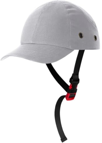 Gorra De Béisbol con Forro, Transpirable, Protección para Cabeza, Casco De Seguridad Ajustable, Gorra Ligera Estilo Béisbol para Hombres Y Mujeres, Ciclismo Aire Libre.