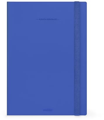 Legami - Agenda del Docente Large, Eclectic Blue, Agenda Settimanale, 13 Mesi, da Agosto 2026 ad Agosto 2027, Pianificazione Didattica, Registro Classe, Orario, Calendario Scolastico, 17 x 24 cm