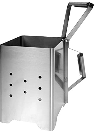 LISA s.r.l. Luxury - Grisù Caminetto accendi carbone in Acciaio Inox AISI 430