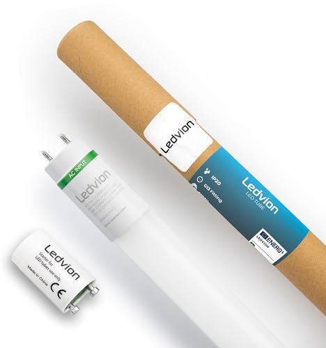 Ledvion - Tubo LED TL, 150CM, 28W, 4000K, 185lm/W, Classe Energetica B, Incl. Starter LED