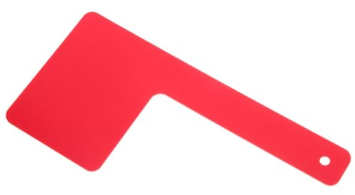 Kisangel Bandiera Rossa per Cassetta delle Lettere in Acrilico Installazione Facile e Rotazione Liscia, Accessorio per Cassette Postali Moderne