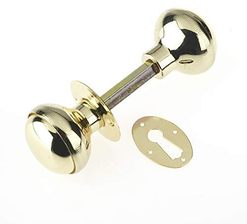 Yale Locks P405 Rimknob Polished Brass Finish