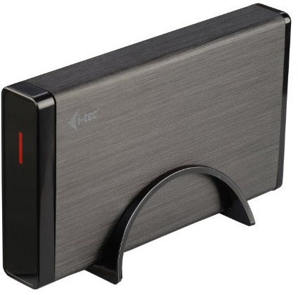 i-tec USB3.0 3.5 Zoll SATA Advance MySafe externes Festplattengehäuse Alu