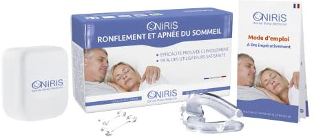 ONIRIS - Orthese gegen Schnarchen - Klinisch validiert für Schlafapnoe - Made in France