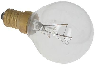 Backofenlampe für Brandt 550H60-1, 550H60-2, AD236BE11, Küppersbusch, Zanussi für Backofen, Herd max. Temperatur 300°C E14 ø 45mm