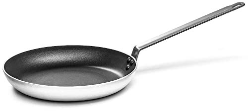 Forgast Padella Antiaderente Professionale 36 cm in Alluminio 3003, Rivestimento in Teflon, Padella Induzione Gas Fornello Elettrico, Comodo Manico, Resistente a Graffi e Abrasioni