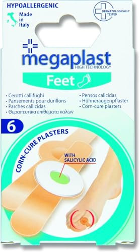 TEQY 6 Medicazioni Coricide per Calli e Occhi di Pernice