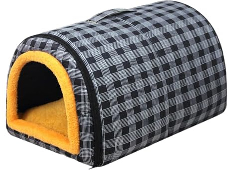 Lit de caverne pour chat - point doux et confortable pour dormir pour le confort et la chaleur | Lit pour animaux de compagnie, utilisation intérieure, décoration de la maison, cadeaux et confort des