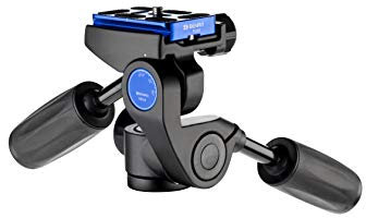 Benro HD1A - Arca de Cabeza de 3 vías, Color Negro