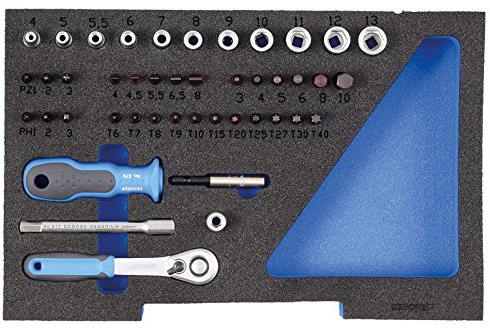 GEDORE 1100 CT1-20 Steckschlüssel-Satz 1/4 in 1/2 L-Boxx 136 Modul, 1 Stück